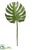 Silk Plants Direct Leaf Spray - Green - Pack of 12