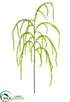 Silk Plants Direct Soft Plastic Weeping Juniper Spray - Green - Pack of 12