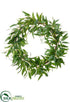 Silk Plants Direct Eucalyptus Wreath - Green - Pack of 1