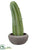 Silk Plants Direct Column Cactus - Green - Pack of 1