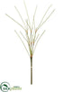 Silk Plants Direct Grass Twig Bundle - Green - Pack of 12