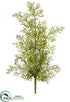 Silk Plants Direct Cedar Bush - Green - Pack of 12