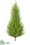 Cedar Tree Bush - Green - Pack of 12