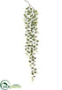 Silk Plants Direct Hoya Leaf Hanging Spray - Green - Pack of 6