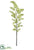 Silk Plants Direct Fern Tree Bundle - Green - Pack of 6