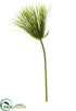 Silk Plants Direct Papyrus Grass Spray - Green - Pack of 12