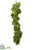 Silk Plants Direct Fig Leaf Garland - Green - Pack of 4