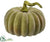 Silk Plants Direct Beaded Pumpkin - Green - Pack of 4