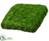 Silk Plants Direct Moss Mat - Green - Pack of 6