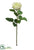 Real Touch Rose Spray - Green - Pack of 6