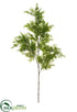 Silk Plants Direct Soft Cedar Spray - Green - Pack of 6