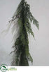 Silk Plants Direct Cedar Twig Garland - Green - Pack of 6