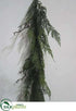 Silk Plants Direct Cedar Twig Garland - Green - Pack of 6