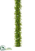 Silk Plants Direct Eucalyptus Garland - Green - Pack of 2