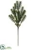 Silk Plants Direct Pine Spray - Green - Pack of 12