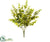 Metallic Mini Eucalyptus Bush - Green - Pack of 24