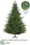 Black Spruce Tree With Multi Function 1000 HLED Lights - Green - Pack of 1