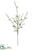 Silk Plants Direct Mini Blossom Spray - Green - Pack of 12