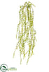 Silk Plants Direct Hanging Bud Spray - Green - Pack of 12