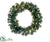 Silk Plants Direct Pine Wreath - Green - Pack of 6