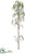 Silk Plants Direct Berry Hanging Branch - Green - Pack of 12