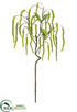 Silk Plants Direct Amaranthus Hanging Spray - Green - Pack of 12