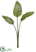Silk Plants Direct Bird of Paradise Leaf Spray - Green - Pack of 2