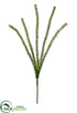 Silk Plants Direct Glittered Juniper Spray - Green - Pack of 72