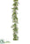 Fern, Berry, Eucalyptus Garland - Green - Pack of 4