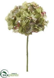 Hydrangea Spray - Green - Pack of 12