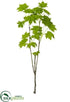 Silk Plants Direct Leaf Spray - Green - Pack of 6