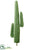 Glittered Saguaro Cactus Pick - Jade Green - Pack of 1