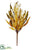 Plastic Wheat, Pampas Grass Spray - Mustard Green - Pack of 12