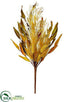 Silk Plants Direct Plastic Wheat, Pampas Grass Spray - Mustard Green - Pack of 12