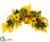 Sunflower, Peony, Pumpkin Mailbox Swag - Mustard Green - Pack of 2