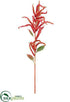 Silk Plants Direct Amaranthus Hanging Spray - Red Green - Pack of 12