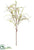 Glittered Weeping Willow Spray - Red Green - Pack of 12