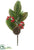 Berry, Pine Cone, Pine Spray - Red Green - Pack of 12