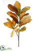 Silk Plants Direct Magnolia Spray - Yellow Green - Pack of 12