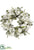 Cherry Blossom, Eucalyptus Wreath - White Green - Pack of 2