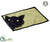 Cat Placemat - Black Green - Pack of 6