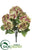 Hydrangea Bush - Pink Green - Pack of 6