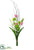Tulip, Snowball, Twig Bundle - Pink Green - Pack of 4