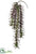 Bromeliad Leaf Hanging Spray - Eggplant Green - Pack of 4