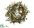 Protea, Aeonium, Pine Cone, Eucalyptus Wreath - Brown Green - Pack of 1