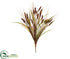 Silk Plants Direct Catail Grass Bush - Brown Green - Pack of 24