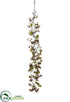 Silk Plants Direct Locust Leaf Garland - Brown Green - Pack of 4