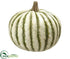 Silk Plants Direct Pumpkin Orange - Cream Green - Pack of 2