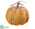 Silk Plants Direct Pumpkin - Orange Green - Pack of 2