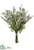 Silk Plants Direct Lavender, Eucalyptus Bouquet - Lavender Green - Pack of 6
